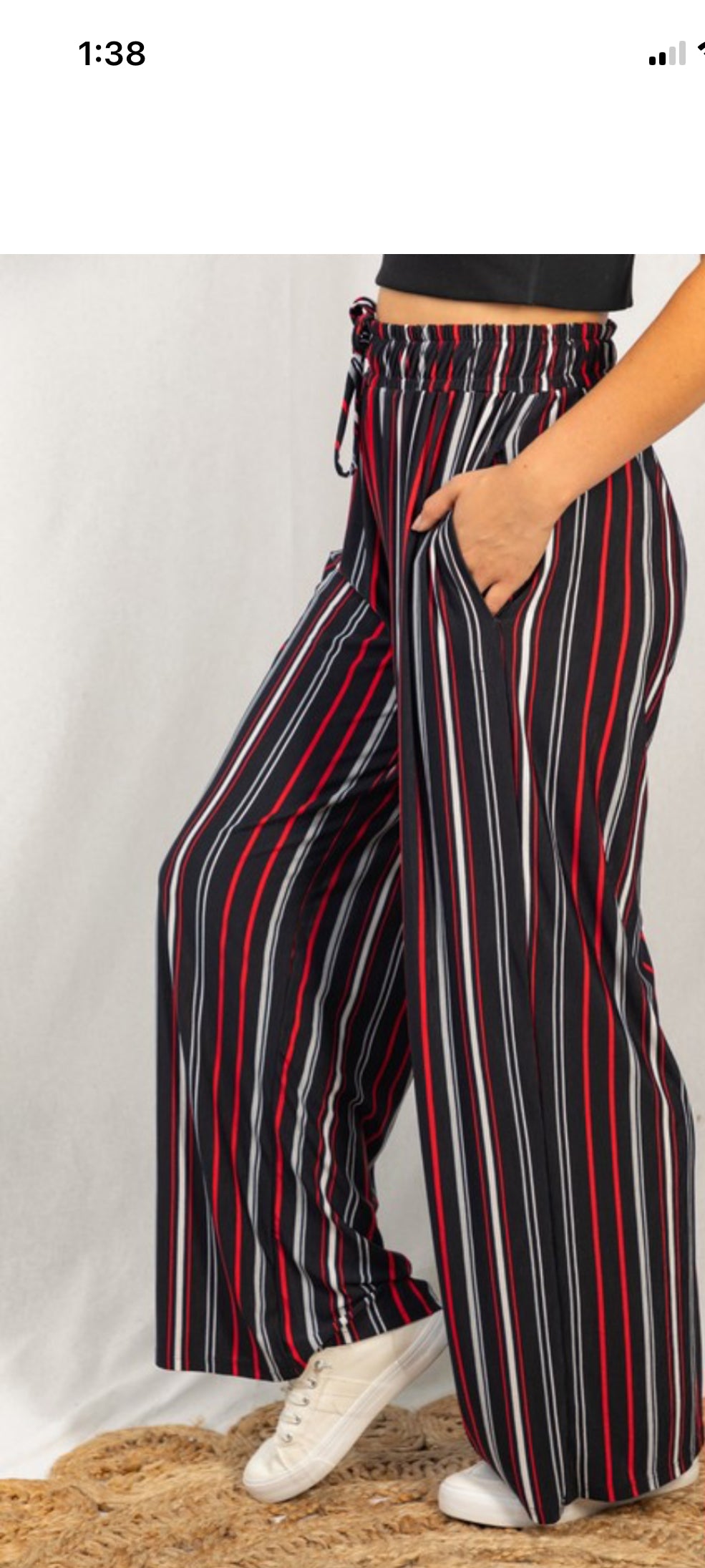 Drawstring Palazzo-Plus
