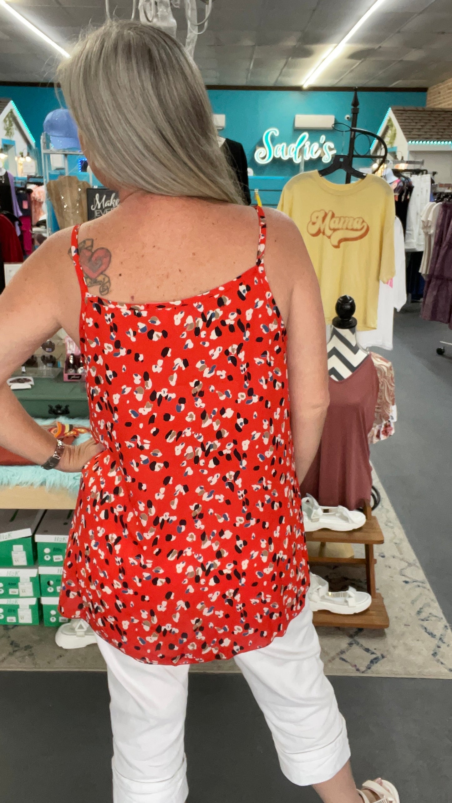 Leopard Cami Top-Plus