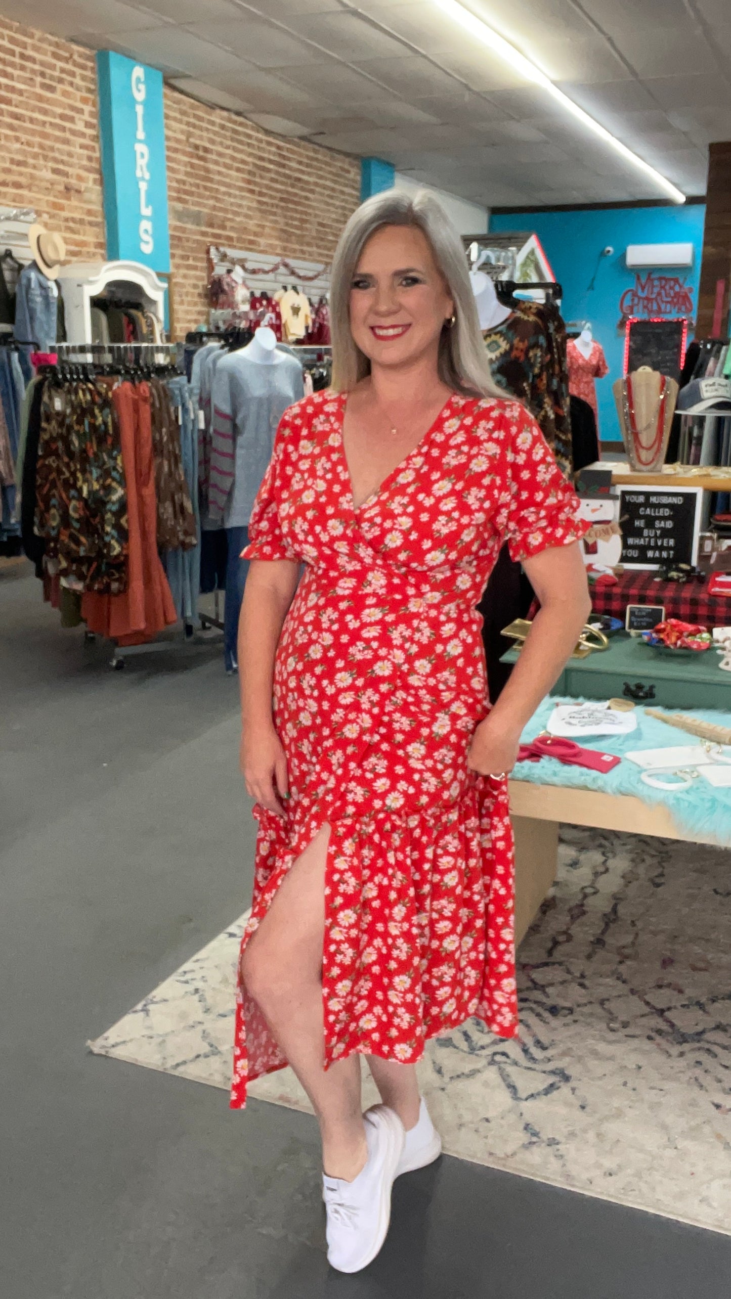 Daisy Wrap Dress