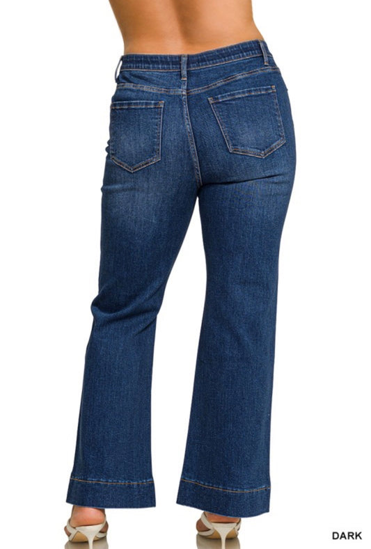 Tummy Control Jeans-Plus