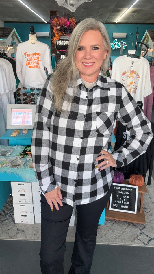 Checker Plaid Flannel