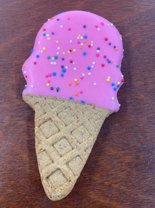 Ice Cream Dog Cookie
