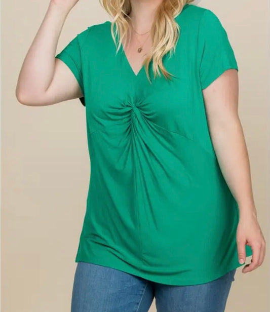 Open V Twist Top-Plus
