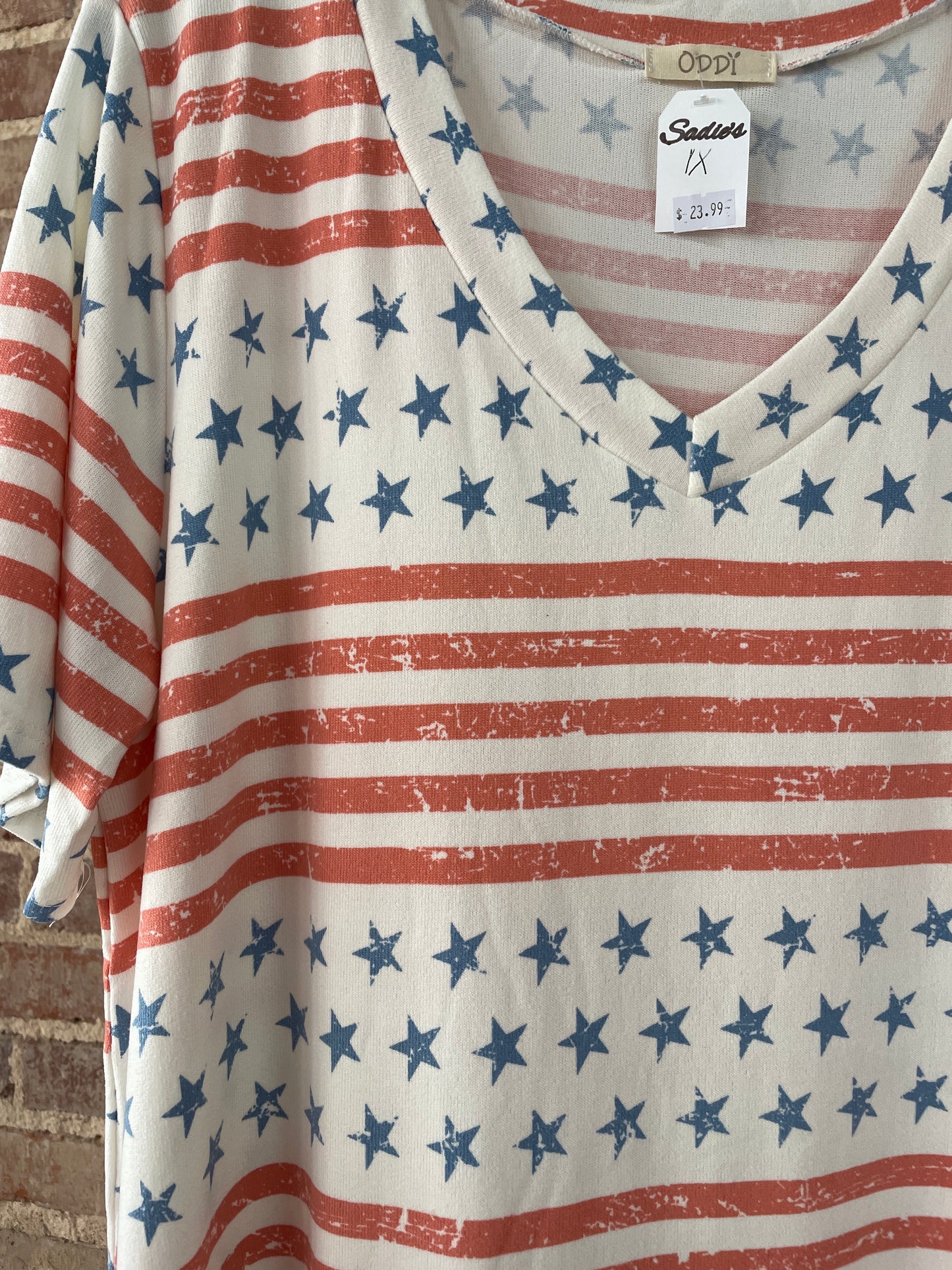 Stars and Stripes Top-Plus