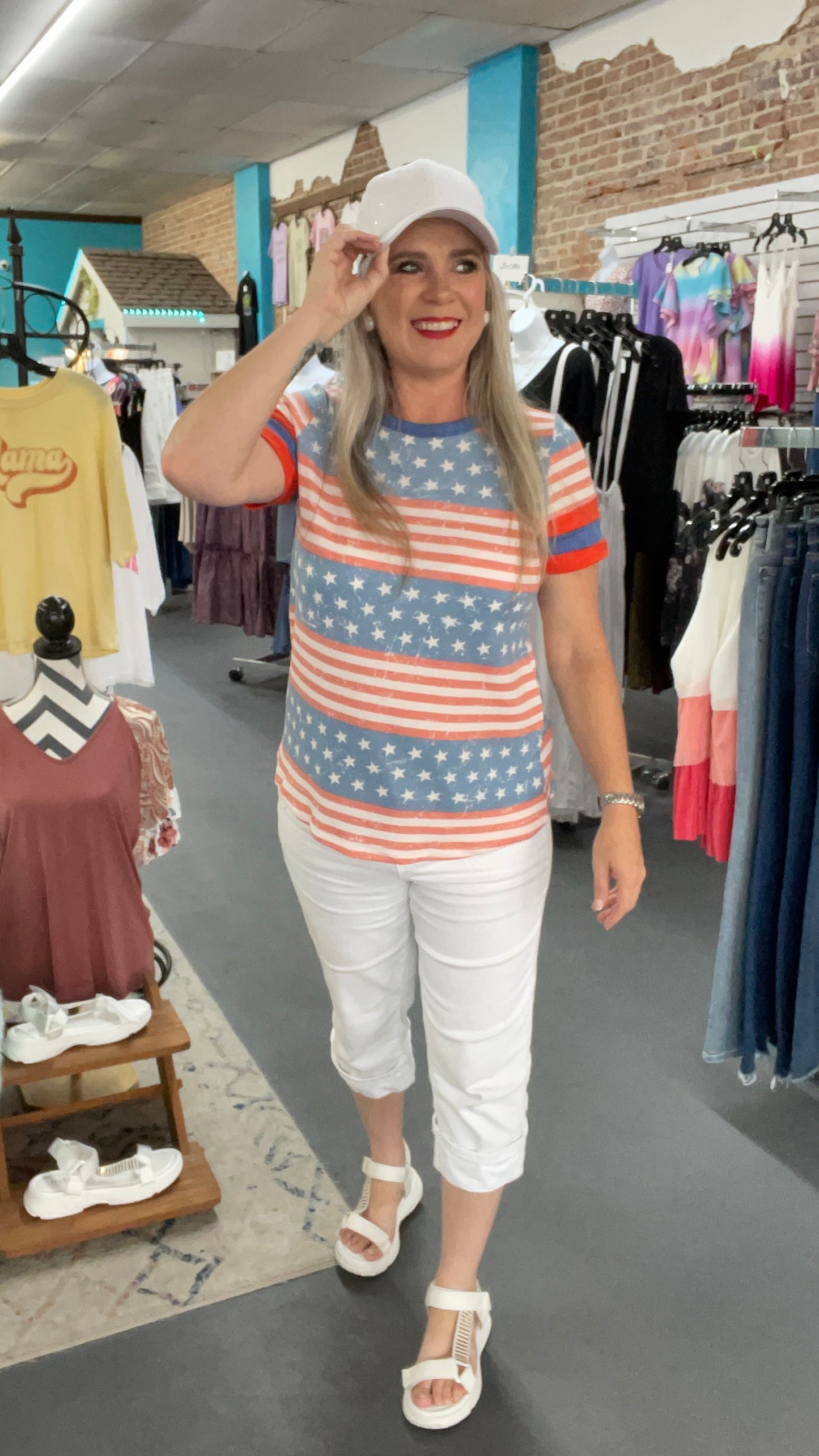 Patriot Waffle Tee