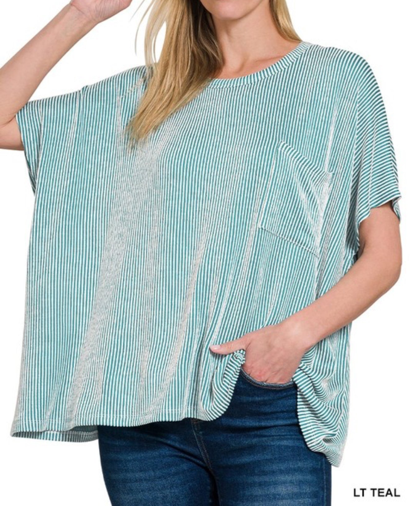 Urban Ribbed Pocket Tee