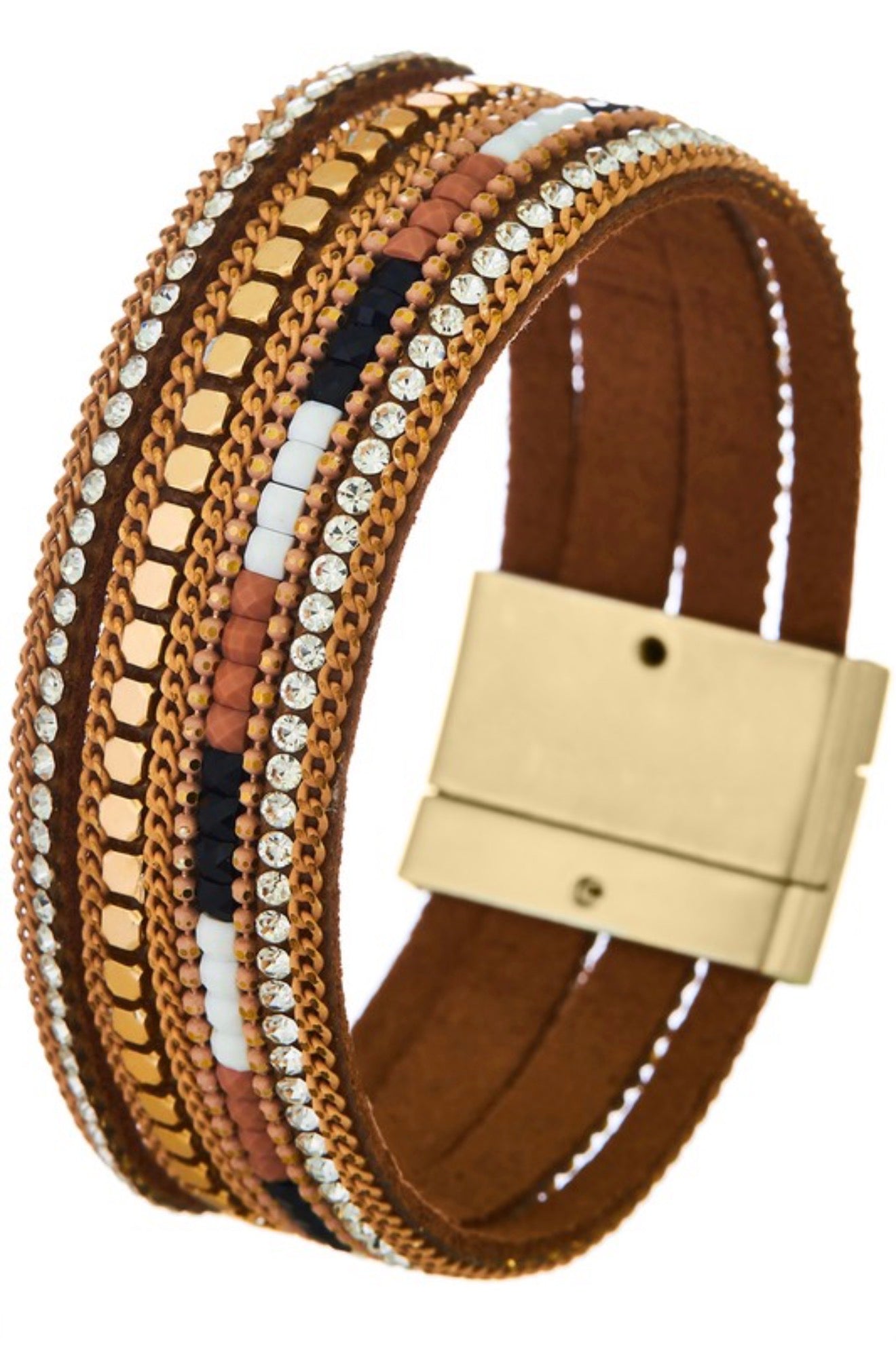 Mix Bead Magnetic Bracelet