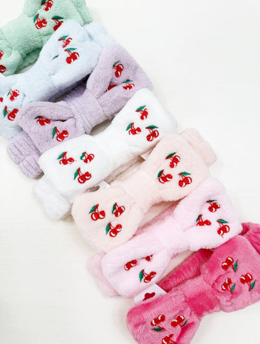 Cherry Spa Headband