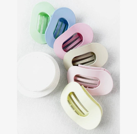Pastel Flat Claw Clip