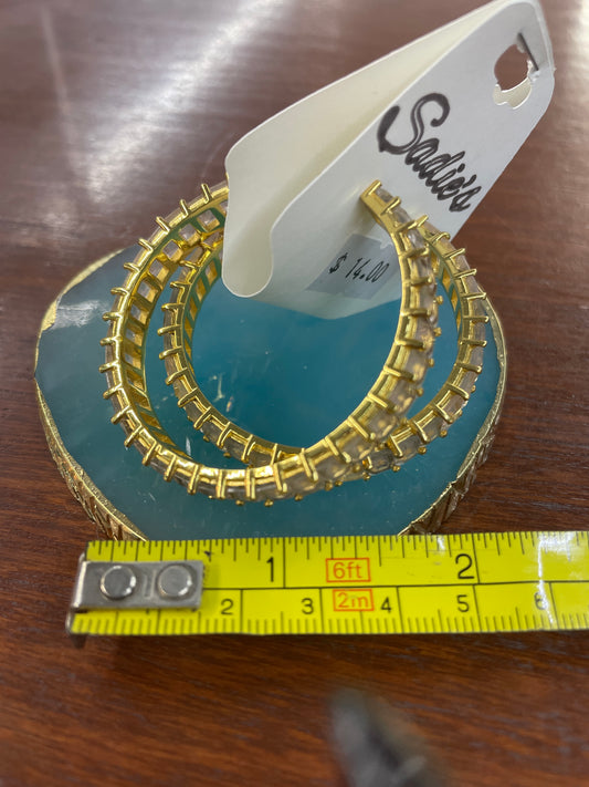 Gemstone Hoops