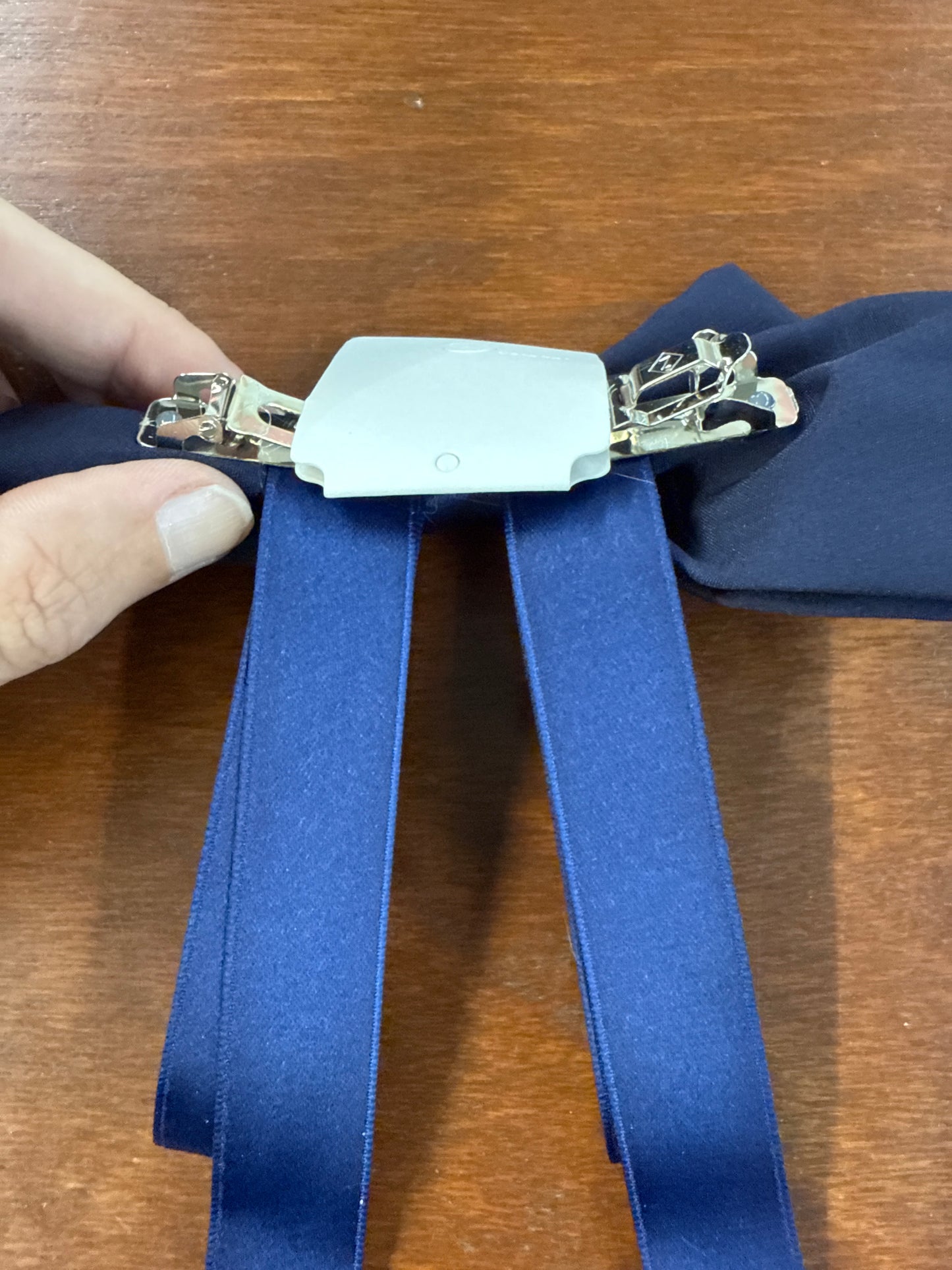 Satin Bow Barrette