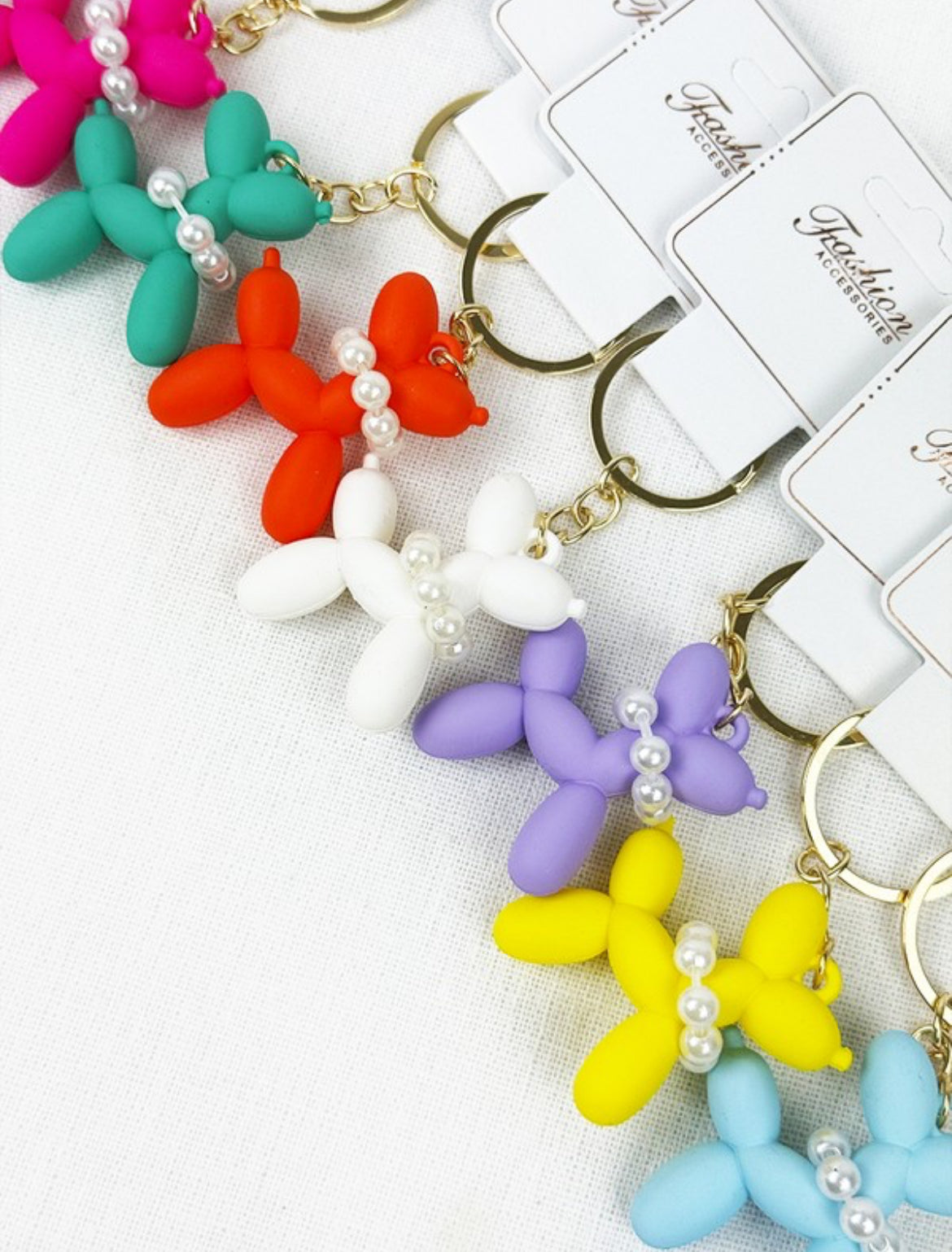 Balloon Dog Bag Charm