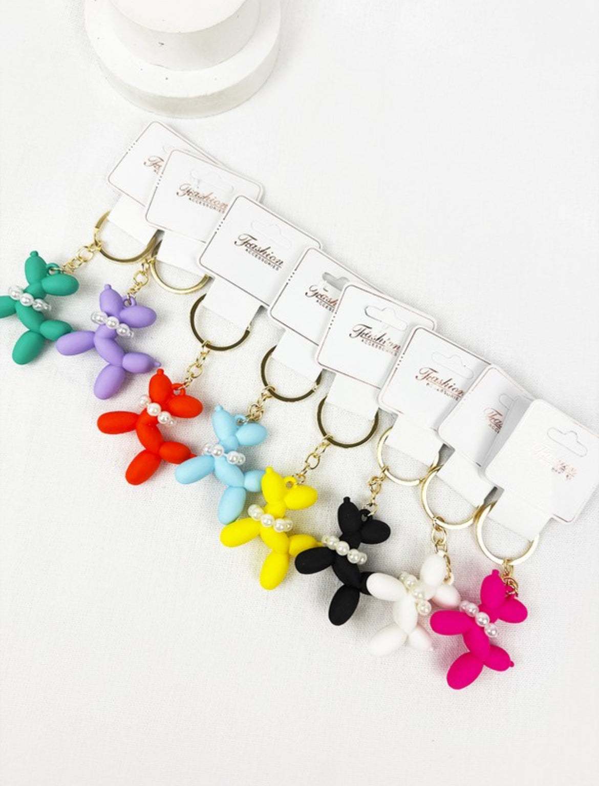 Balloon Dog Bag Charm