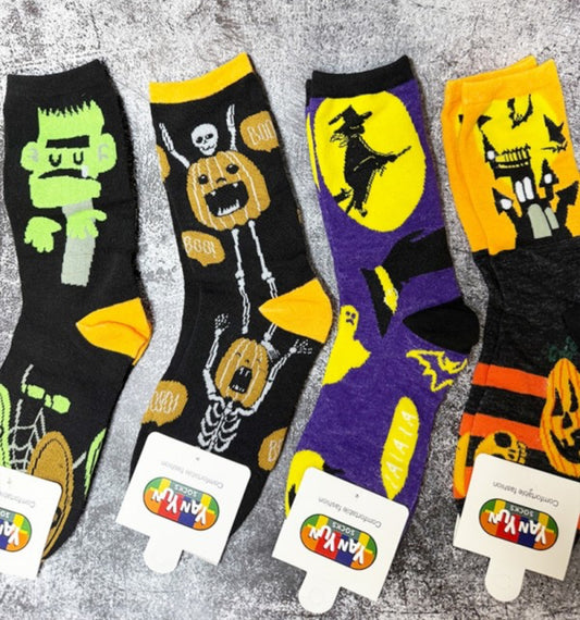 Halloween Crew Socks
