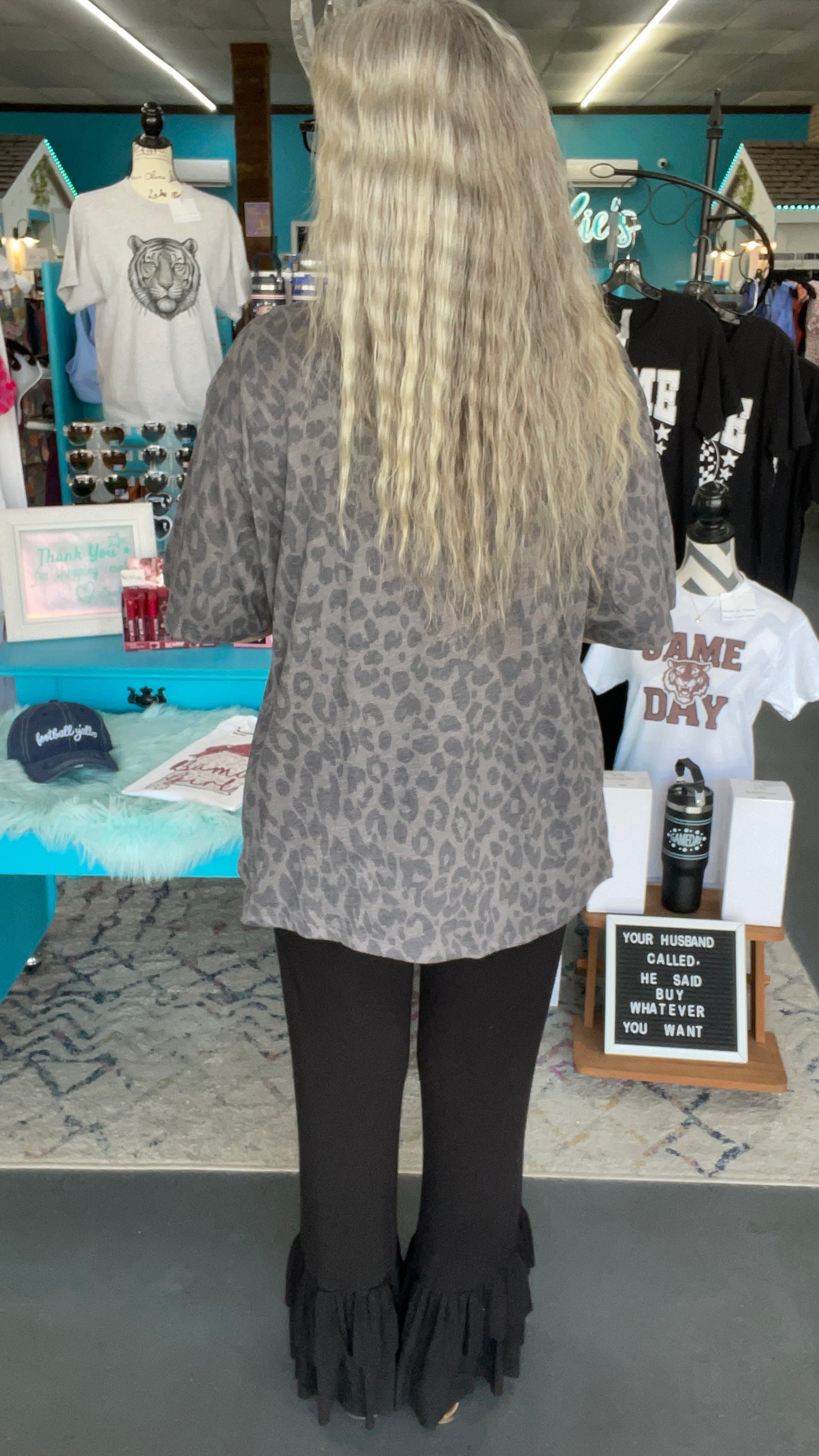 Vintage Leopard Tee-Plus