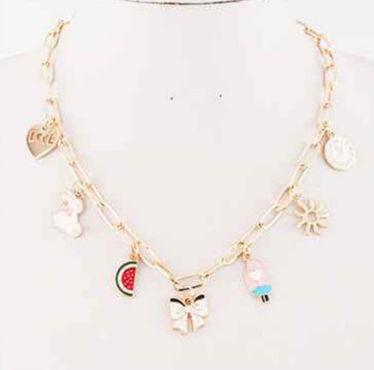Charm Necklace-Girls
