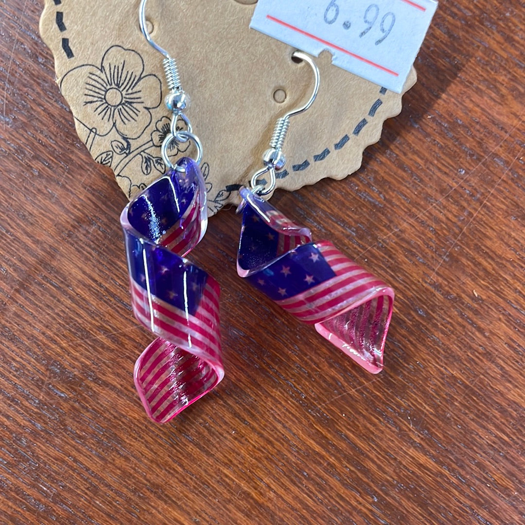 Patriotic Earrings