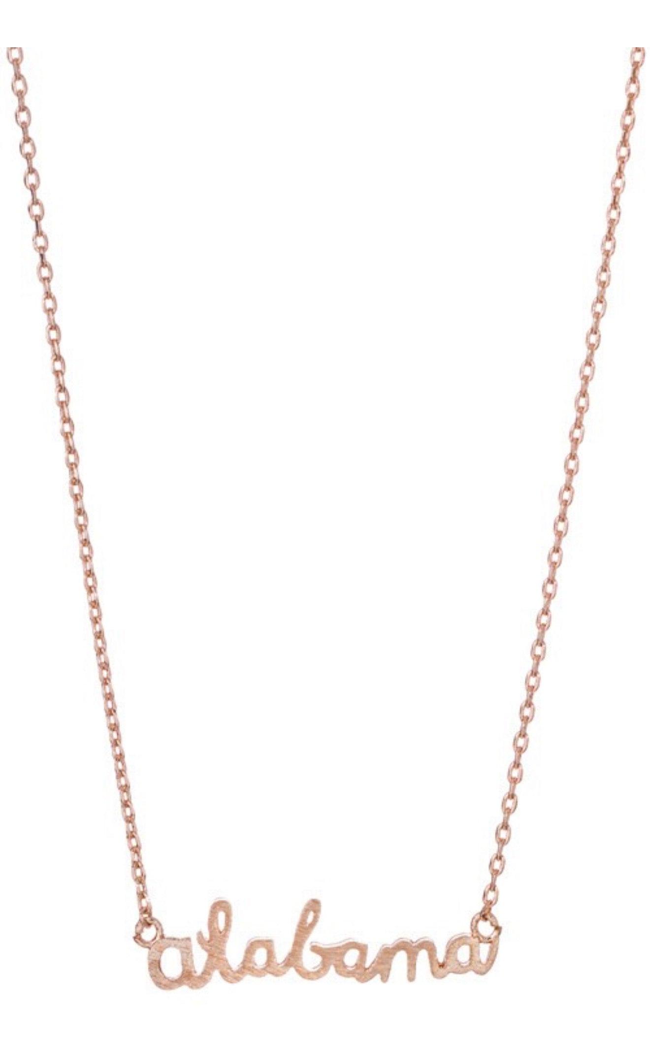 Dainty Alabama Necklace