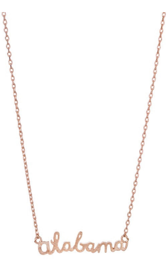 Dainty Alabama Necklace