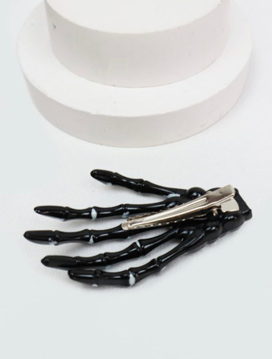 Skeleton Hand Hairclip