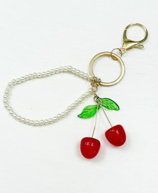 Cherry Bag Charm