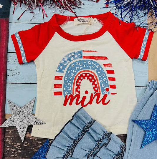 American Mini Tee-Girls