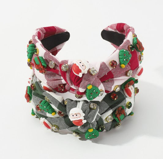 Christmas Plaid Headband