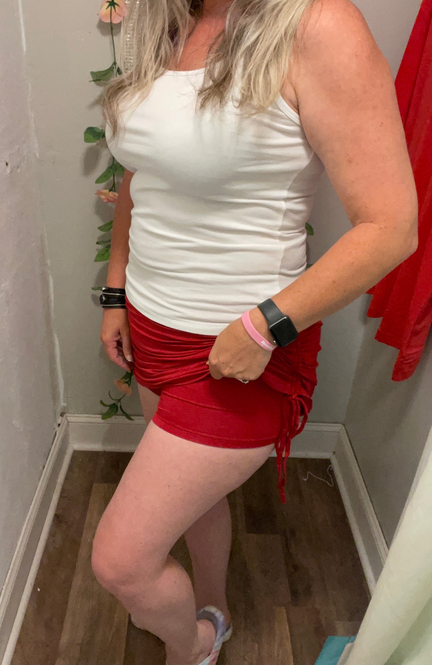 Double Rouched Skort