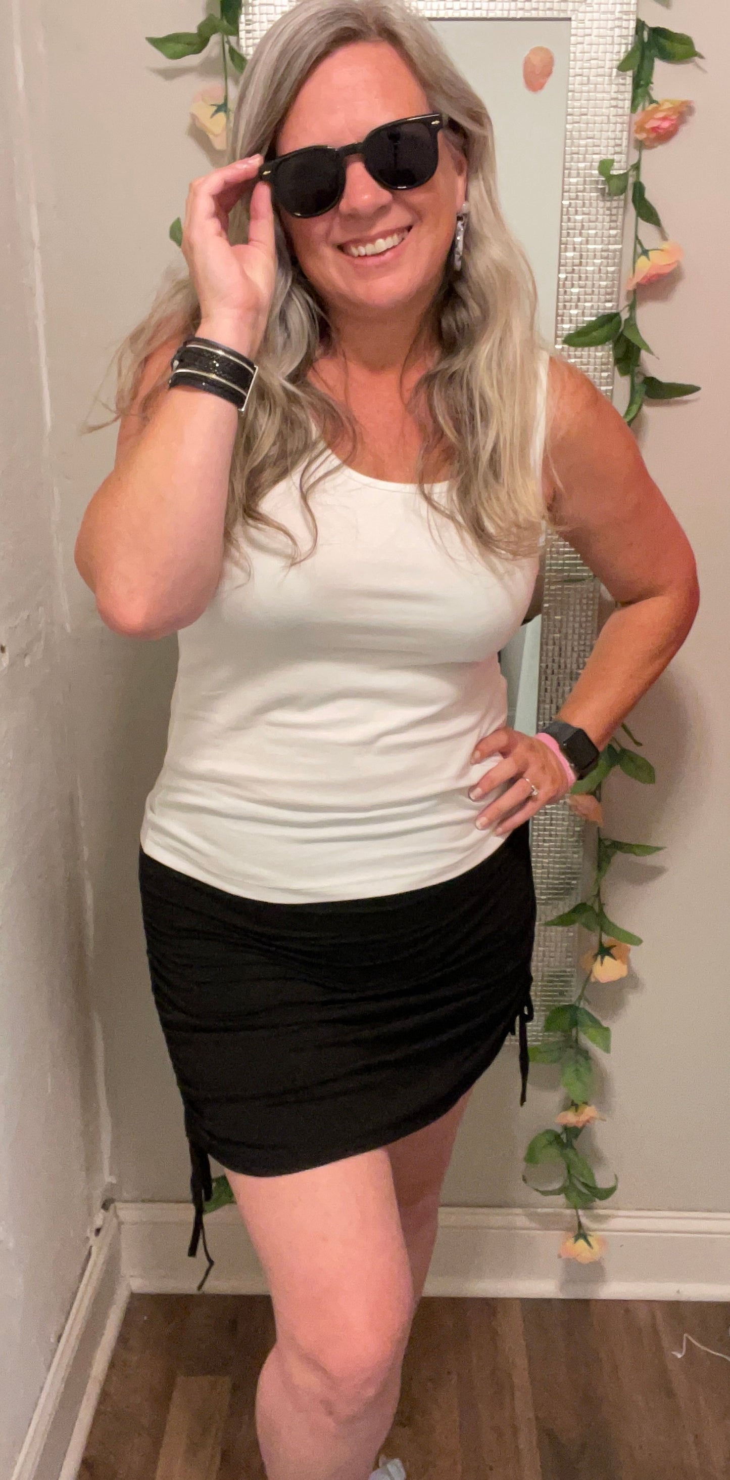 Double Rouched Skort