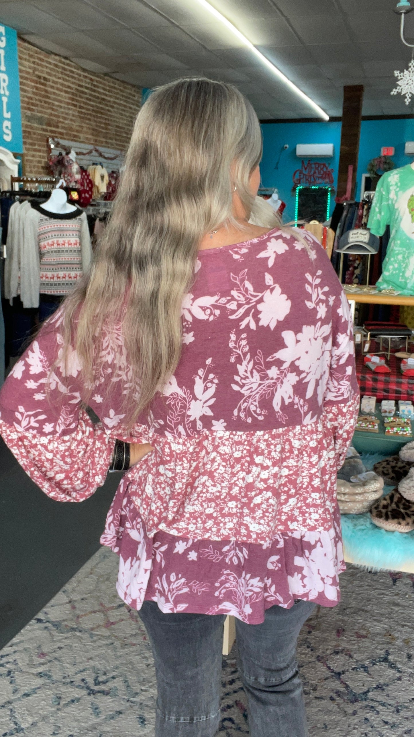 Floral Babydoll-Plus