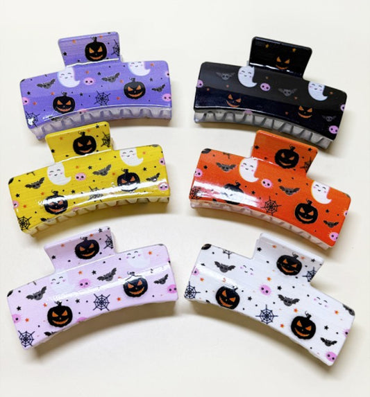 Halloween Claw Clip