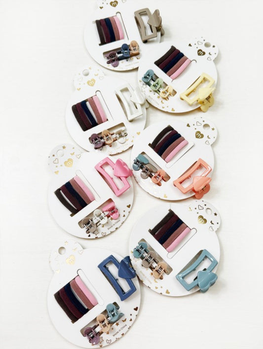 Mini Hair Clip Set