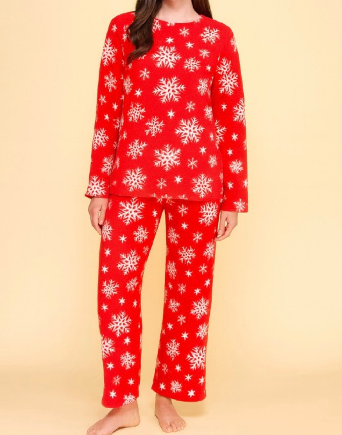 Plush Snowflake Jammies