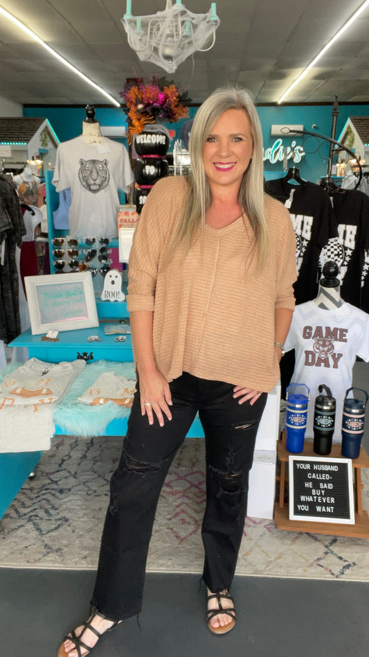 Brush Jacquard Sweater