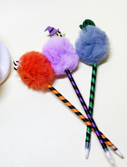 Halloween PomPom Pen