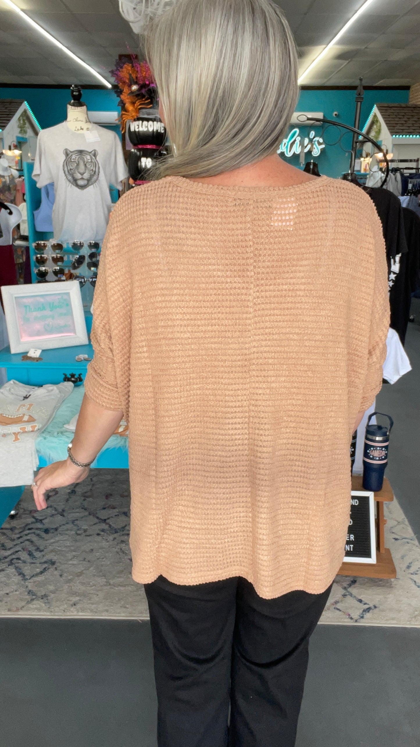 Brush Jacquard Sweater