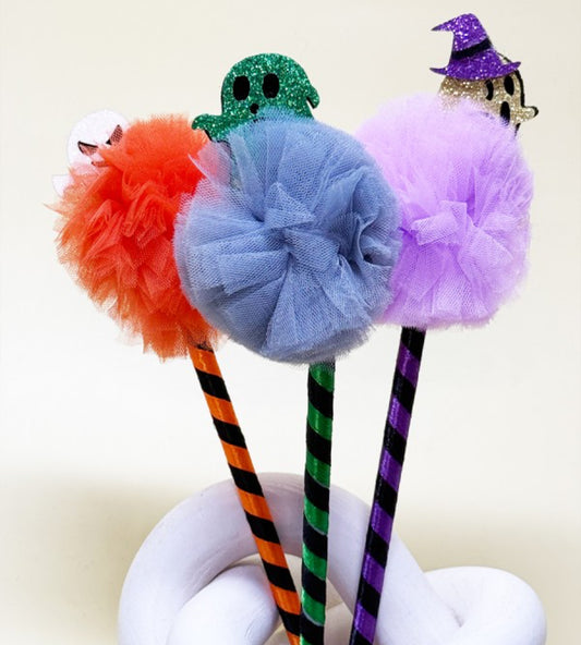 Halloween PomPom Pen