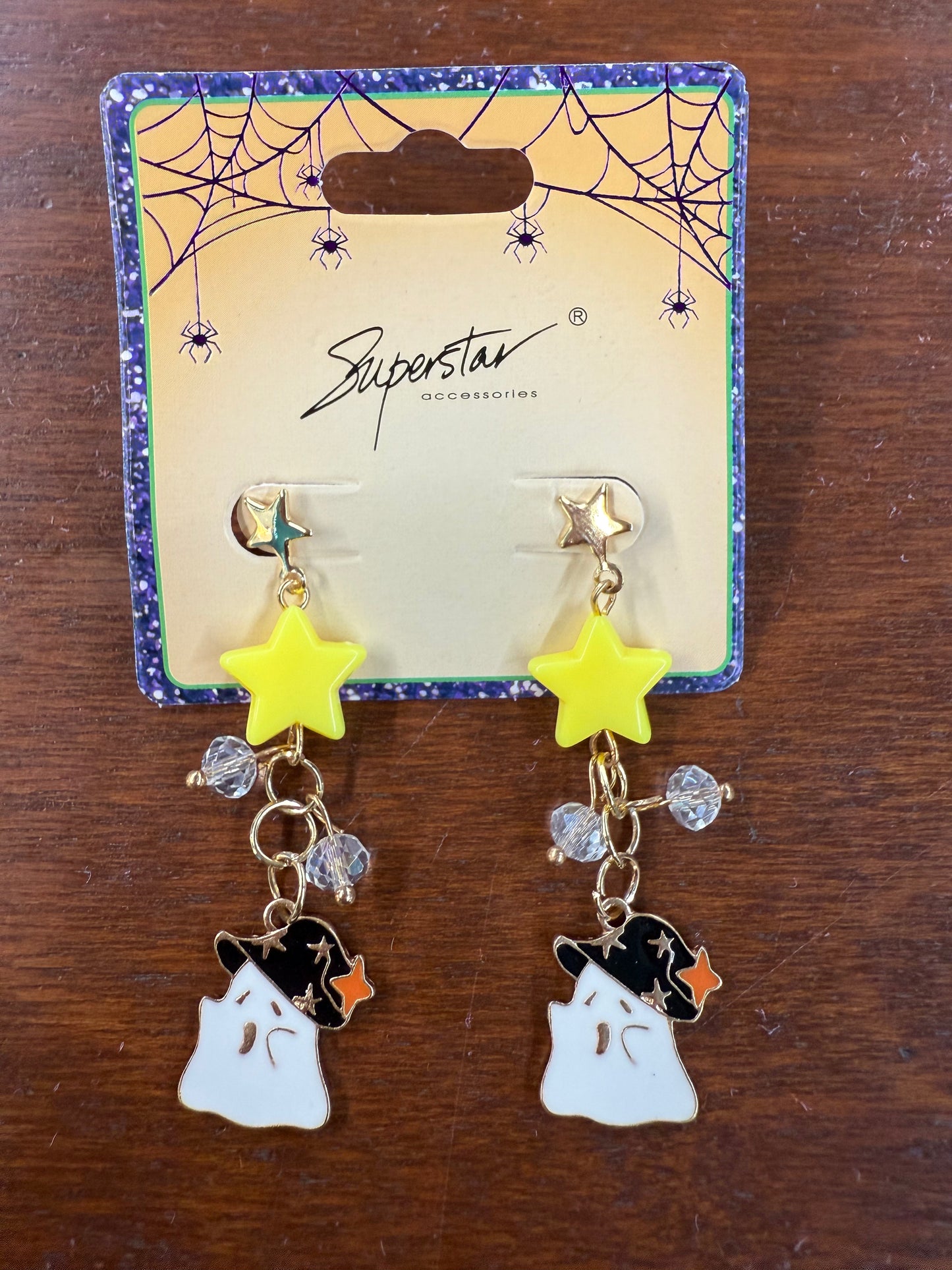 Halloween Star Earrings