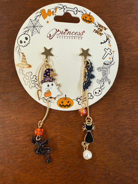 Halloween Mismatched Earrings