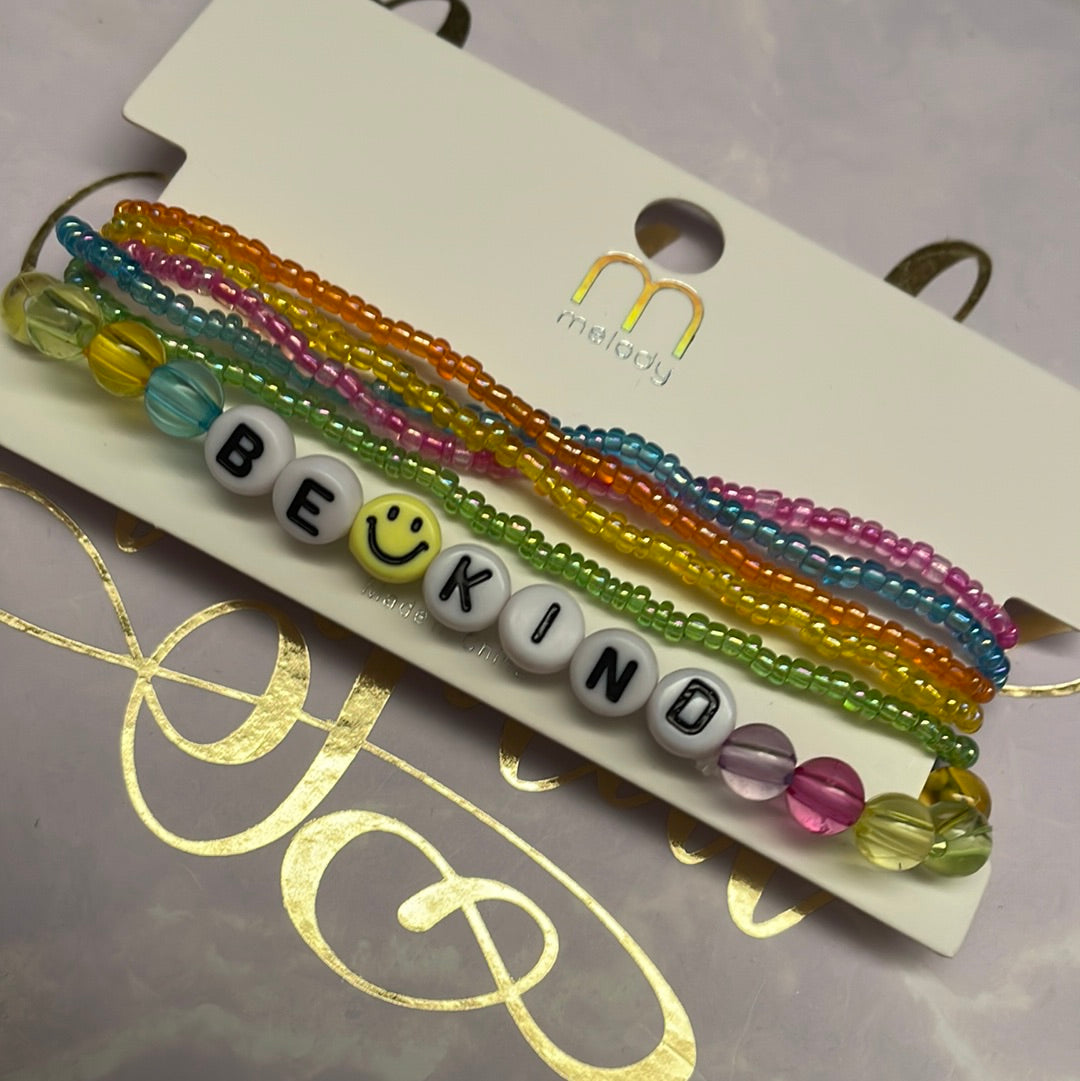 Be Kind Bracelet Set