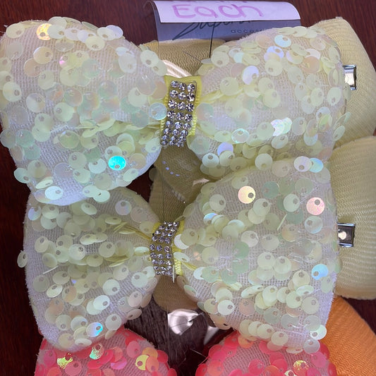 Sequin Hair Bows