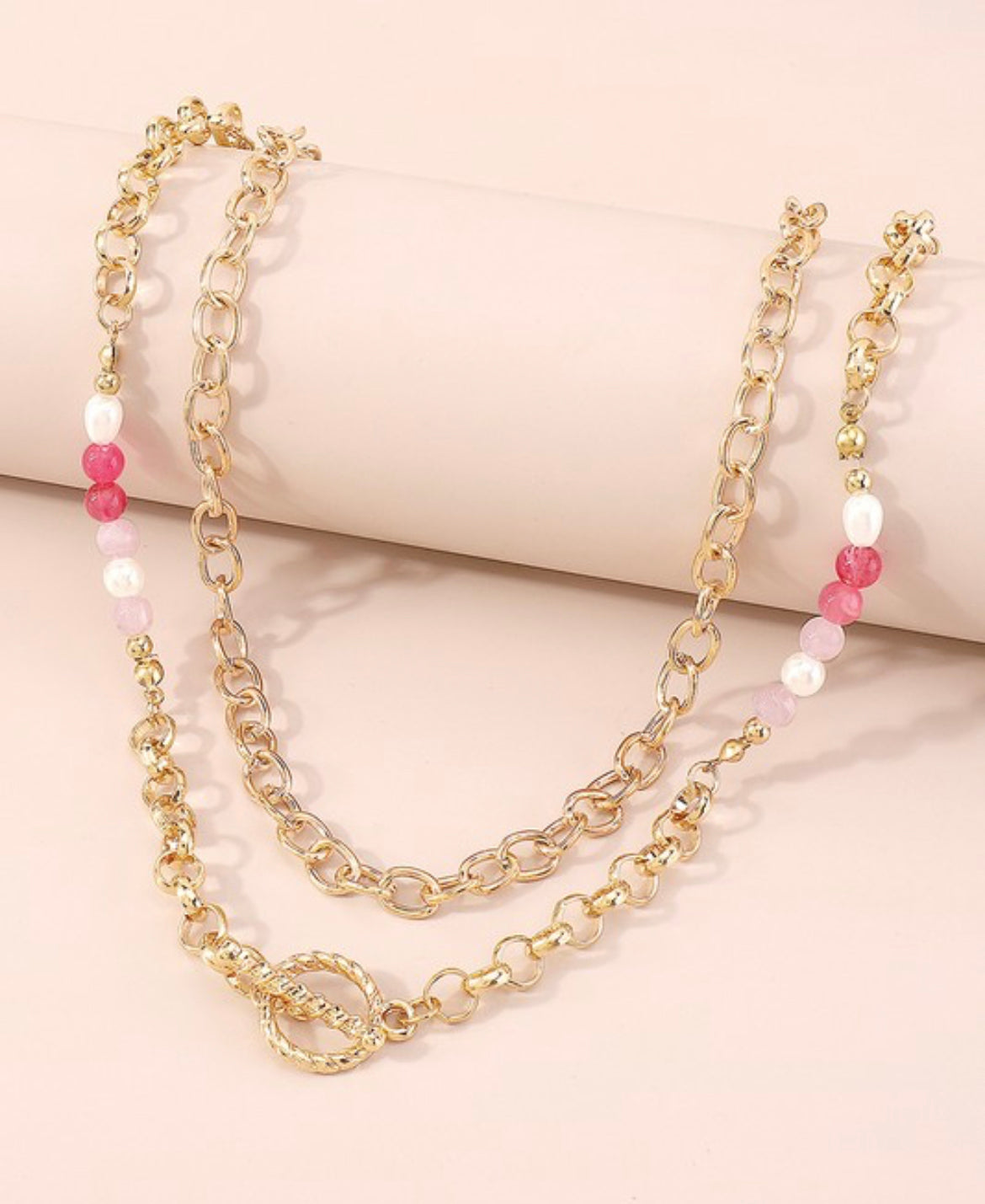 Beaded Toggle Necklace