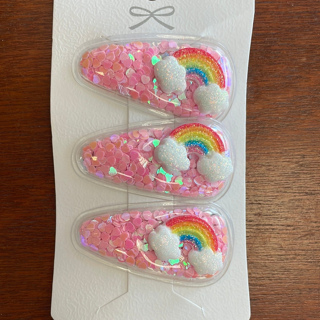 Glitter Clips-Girls