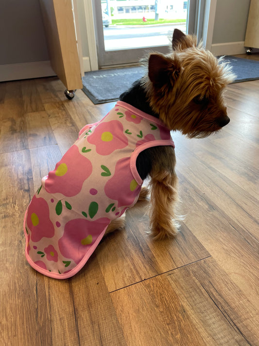 Summer Flowers Doggy Shirt