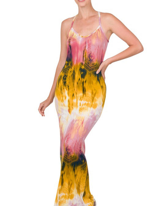 Tie Dye Maxi Dress