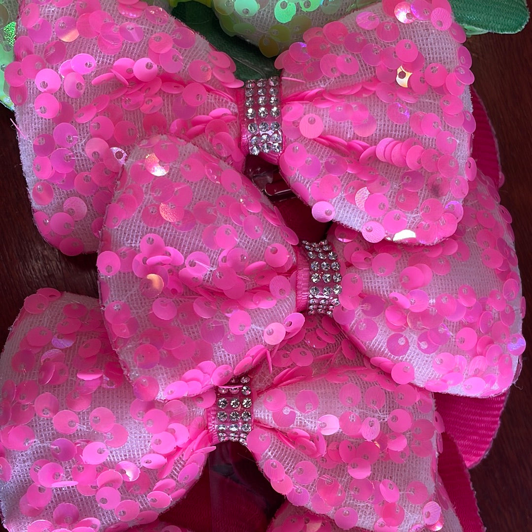 Sequin Hair Bows