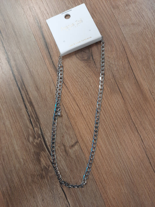 Silver Choker Necklace