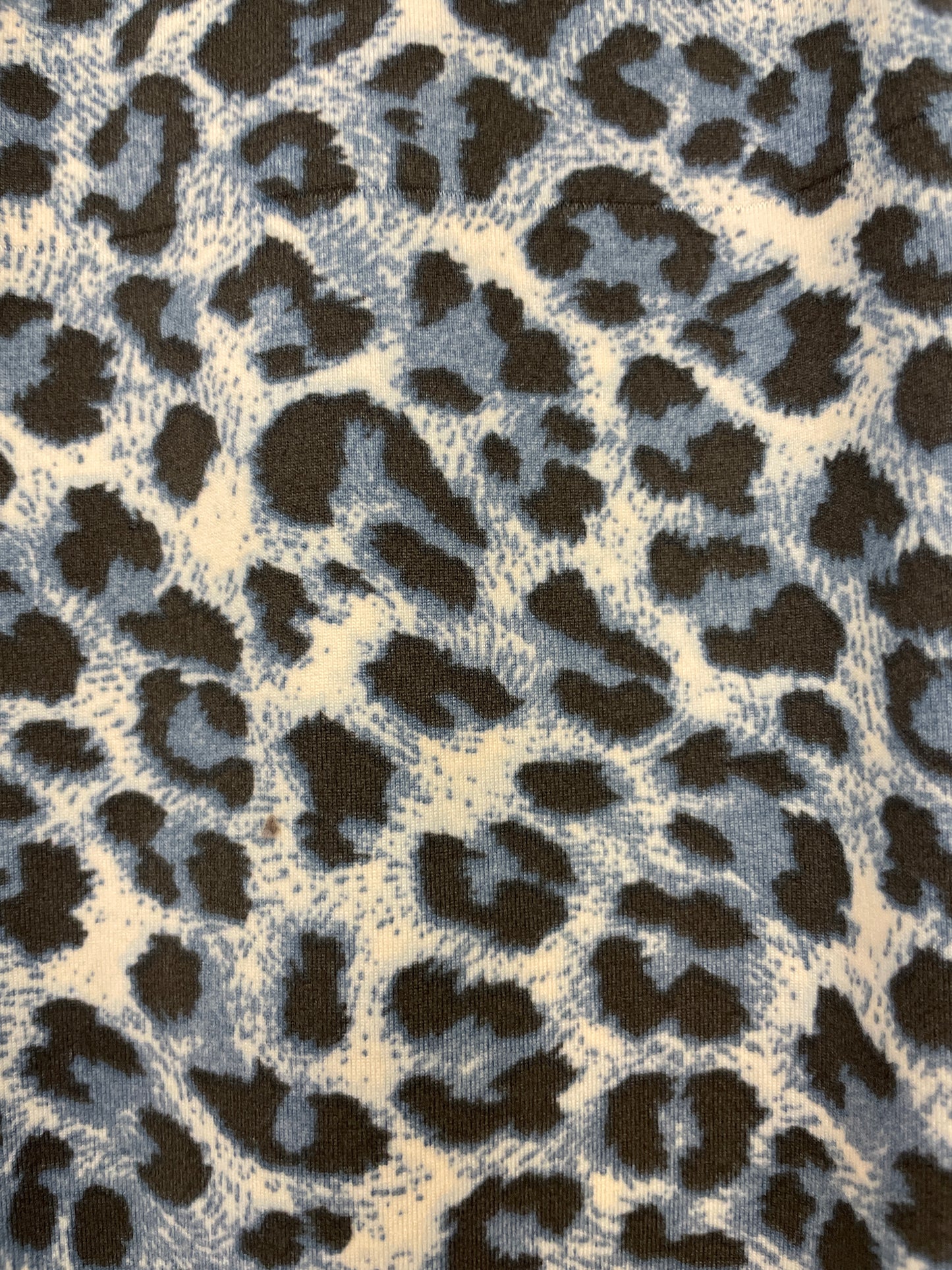 Blue Buttersoft Leopard Leggings