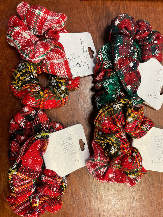 Christmas Scrunchies