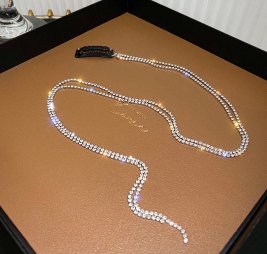 Rhinestone Extension Hair Clip